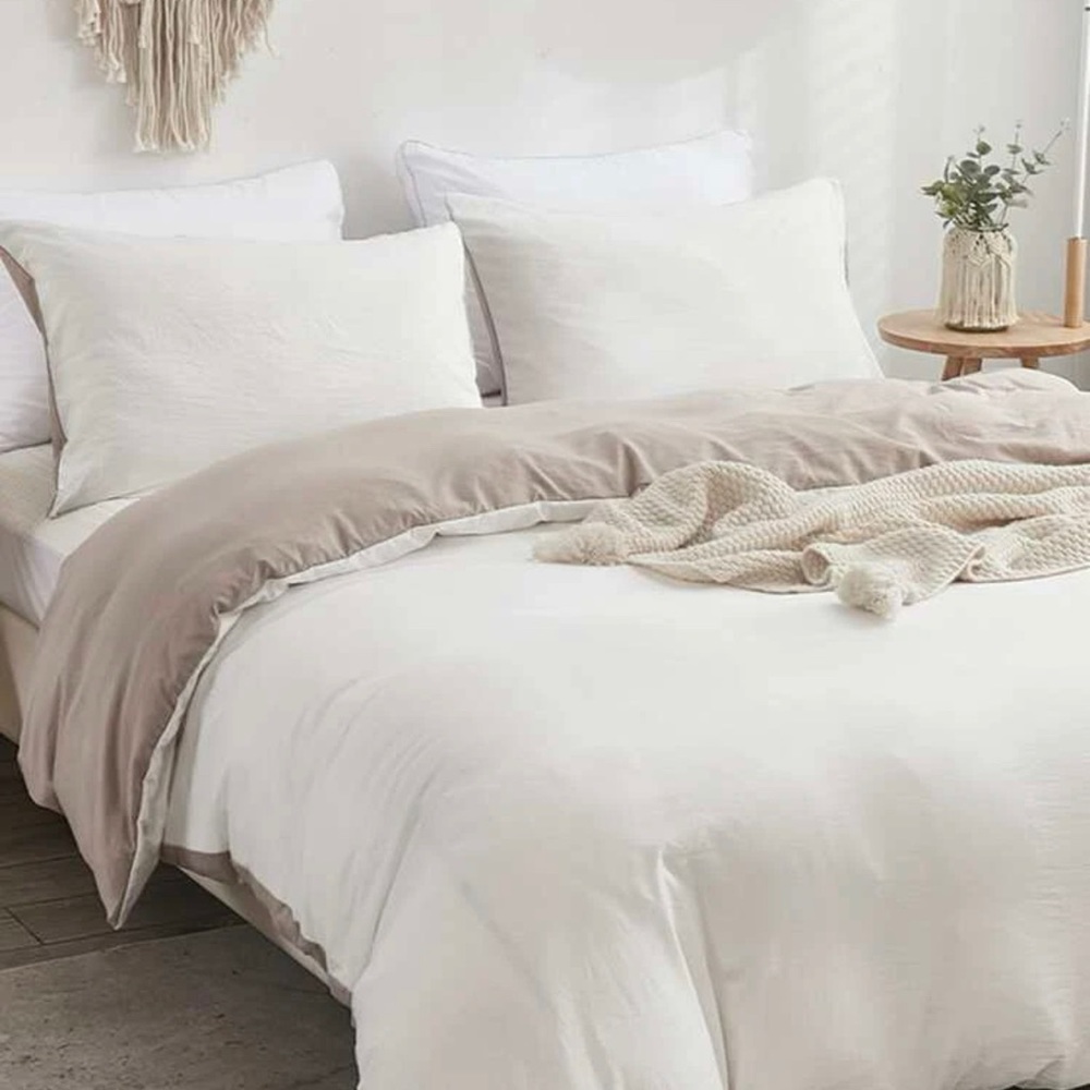 Two Tone Duvet Cover Set